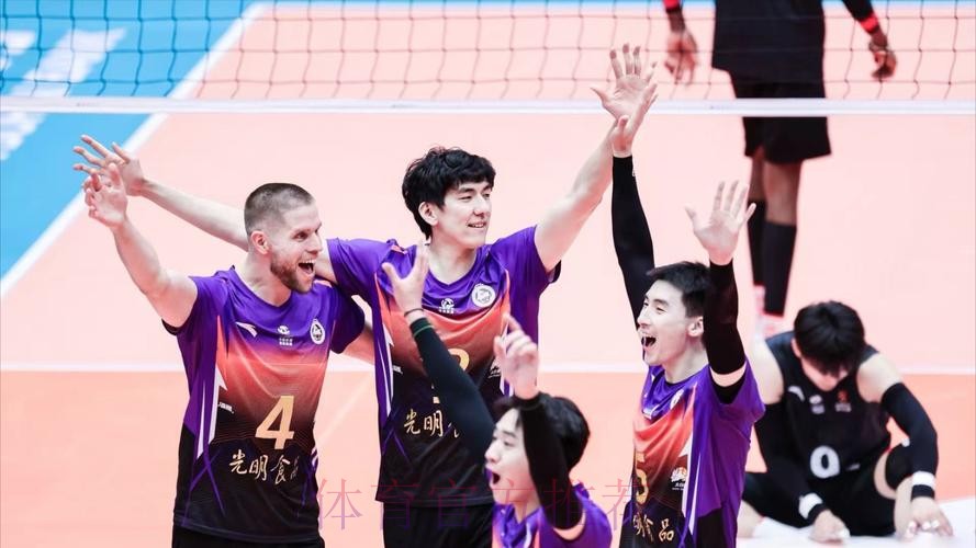 中国男排超级联赛：上海光明VS天津食品集团